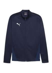 Puma M&aelig;nd Tr&aelig;ningsjakke 'Team Goal' marin / navy / hvid St&oslash;rrelse L