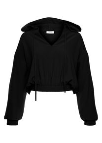 Lascana, Damer, Sweatshirt, Sort, St&oslash;rrelse XL
