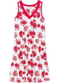 bonprix Női R&ouml;vid h&aacute;l&oacute;ing puha viszk&oacute;z kever&eacute;kből, feh&eacute;r, 48/50