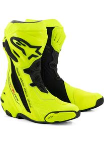 Alpinestars Supertech R, bottes , couleur: Jaune N&eacute;on/Noir , taille: 43 EU