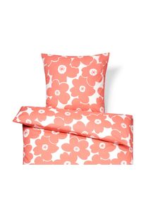 Tchibo - Pościel bawełniana premium - kolor: pomarańczowy