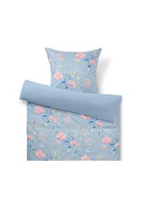 Tchibo - Pościel z mikrowł&oacute;kna - kolor: niebieski