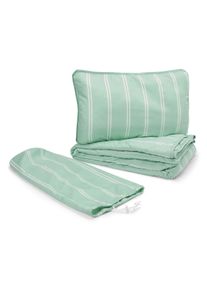 Tchibo - Turystyczny komplet pościeli - kolor: zielony