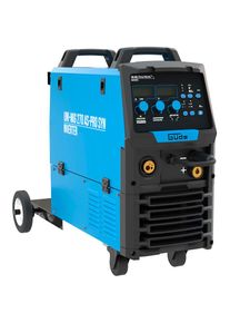 G&uuml;de G&uuml;de Inverterschwei&szlig;ger&auml;t &raquo;Universalschweissger&auml;t &raquo;Uni-Mig 270 AS-Pro SYN&laquo;&laquo; pulverbeschichtetem Stahlblech