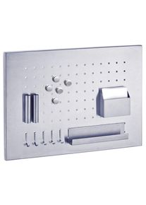 zeller Present Memoboard aus Edelstahl