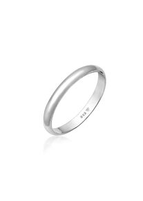 Elli Premium Partnerring &raquo;Ring Bandring Ehering 585 Wei&szlig;gold&laquo; wei&szlig;, Gr&ouml;&szlig;e 62