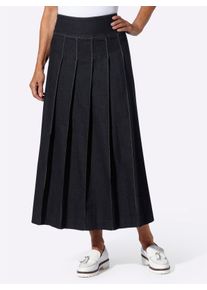 Dames Jeansrok in banenmodel in dark-blue ,maat 52, WITT, 81% Katoen, 17% Polyester, 2% Elastan