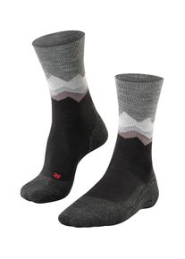 Wandersocken Falke "TK2 Explore", Herren, Gr. 46-48, schwarz, Materialmix, normal, Socken Wandersocken, hohe Feuchtigkeitsaufnahme, schnell trocknend, atmungsaktiv