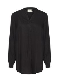 Kaffe, Damer, Tunika 'Carla', Sort, St&oslash;rrelse S