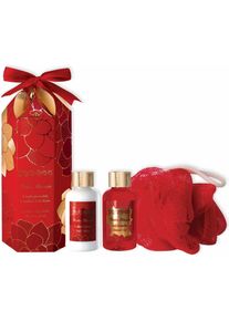 Parisax, Beauty Geschenkset, Winter Blossom Magnolia K&ouml;rperpflege-Geschenkset (Cracker Trio Bath) (K&ouml;rperpflegeset)