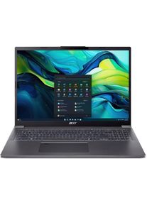 Acer Aspire 16 (16", 1000 GB, 32 GB, Nummernblock, Intel Core Ultra 7 155H), Notebook, Grau