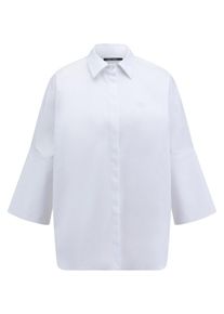 MARC AUREL - Long-Bluse, weiss, Gr. 40, Baumwolle