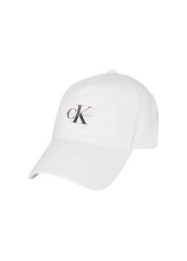 Calvin Klein Jeans, Damen, Baseball Cap in der Weite verstellbar, reine Baumwolle, Bright White, Bright White, Cap von Calvin Klein