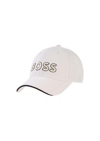 BOSS Green, Damen, &raquo;Cap-US-1&laquo; mit BOSS Logo Print, Unisex, Light Beige 272, Light Beige 272, Cap von BOSS Green