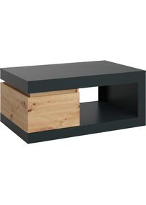 Home Affaire, Couchtisch &raquo;Luci&laquo; Breite 110 cm, eichefarben Artisan/Kosmos Anthrazit, B/H/T: 110 cm x 50,3 cm x 70 cm, eichefarben Artisan/Kosmos 