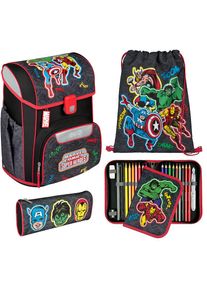 Scooli, Unisex, Schulranzen &raquo;Easy Start&laquo; Reflektoren, Avengers, B/H/T: 29,5 cm x 36,5 cm x 29 cm, Schulranzen-Set &raquo;Easy Start&laquo;