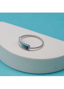 Holzkern Summersweet Ring Silver and Nacre