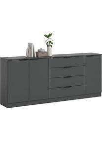 Home Affaire, Sideboard &raquo;SKARDE, Breite 185 cm, 4 Schubk&auml;sten, 3 T&uuml;ren, viel Stauraum&laquo; in verschiedenen Farben und Breiten erh&auml;ltlich, individuell 