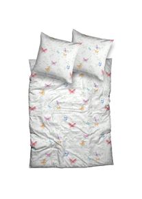 CASATEX, Bettw&auml;sche &raquo;Alara&laquo; 2 tlg. zauberhaft und fr&uuml;hlingsfrisch, multicolor, Satin, Bezug: 100% Baumwolle, B/L: 155 cm x 220 cm - 1 Stk., multicolor