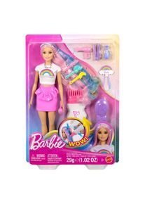 Barbie, Anziehpuppe &raquo; Haarspiel Regenbogen Glitzer&laquo;, bunt, Anziehpuppe