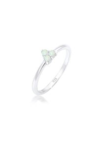Elli, Damen, Silberring &raquo;Ring Opal Kreis Trio Trend 925er Silber&laquo;, Silber, 56, Strahlender Ring f&uuml;r Damen
