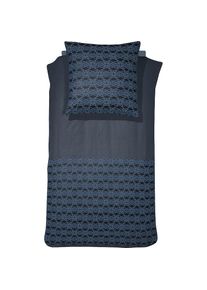 Damai, Bettw&auml;sche &raquo;Basha&laquo; 2 Stk. mit Ethno-Muster, indigo, Renforc&eacute;, Obermaterial: 100% Baumwolle, B/L: 135 cm x 200 cm - 1 Stk., indigo