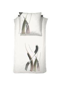 Damai, Bettw&auml;sche &raquo;Poise&laquo; 2 Stk. mit abstraktem Muster, white, Renforc&eacute;, Obermaterial: 100% Baumwolle, B/L: 135 cm x 200 cm - 1 Stk.