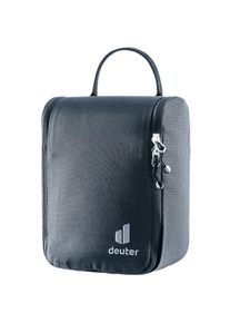 Deuter, Damen, Kulturbeutel &raquo;WASH CENTER I&laquo; mit zwei flachen Rei&szlig;verschlusstaschen, mit R&uuml;cktasche, black, B/H/T: 18 cm x 22 cm x 8 cm, Kulturbeutel 