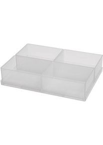 Raaco Inserts dans le plateau, 220x160x47mm, Transparent - INSERT 55 4XA7-1