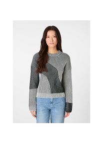 armedangels Damen-Rippenpullover Schwarz-Wei&szlig; M