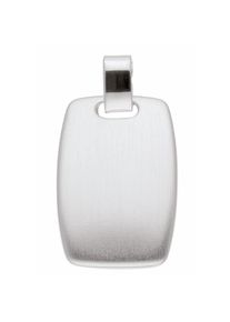 Adelia&acute;s Adelia ́s, Damen, Kettenanh&auml;nger &raquo;925 Silber Gravurplatte Anh&auml;nger&laquo; (), silber, silber, Ma&szlig;e - Breite 17,8 mm - H&ouml;he 28,9 mm