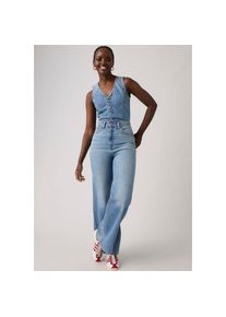 Levi's Levi's , Damen, Overall &raquo;DNM VEST WIDELG JUMPSUIT&laquo; figurbetonende Passform mit weiter Beinform, OWN IT JUMPSUIT, N-Gr, 28 - N-Gr, OWN IT JUMPSUIT, 