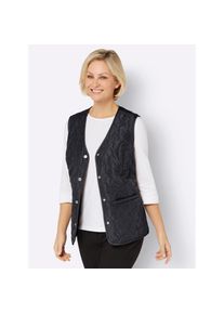 Classic Basics, Damen, Steppweste, schwarz, 38, schwarz, gef&uuml;ttert und wattiert