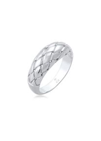 Elli, Damen, Silberring &raquo;Ring Raute Raffiniert Casual Look 925 Silber&laquo;, Silber, Silber, M&auml;chtig geformter Ring f&uuml;r Damen
