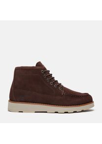 Timberland, Herren, Schn&uuml;rboots &raquo;BRITTON MILLSMID LACE UP CHUKKA BOOT&laquo; Winterstiefel, Schn&uuml;rstiefel, Winterschuhe, DARK BROWN SUEDE, 43, Stylische 