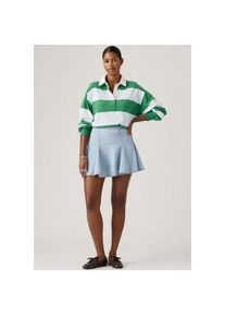 Levi's Levi's , Damen, Midirock &raquo;GODET MINI SKIRT&laquo; Denim-Faltenrock, OF COURSE STONE, 28, OF COURSE STONE, Rock von Levi's