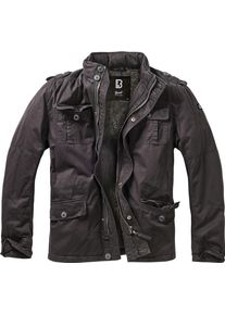 Brandit Britannia Winter, textieljas , kleur: zwart , maat: XL