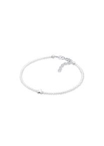 Elli, Damen, Armkette &raquo;Armband Stern Bergkristall Wei&szlig; 925 Sterling Silber&laquo;, Wei&szlig;, Wei&szlig;, Armband f&uuml;r Damen mit Bergkristalle verziert f&uuml;r einen 