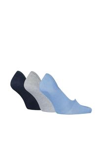 Calvin Klein, Herren, F&uuml;&szlig;linge &raquo;CK MEN FOOTIE MC&laquo; 3 Paar, Antirutsch Noppen im Fersenbereich, sky blue, 43-46, Herren No-Show Socken von Calvin Klein