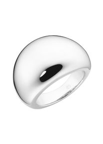 Giorgio Martello MILANO, Damen, Silberring &raquo;Ring in gew&ouml;lbter Form, Silber 925&laquo;, Silber, 58, 925 Sterling Silber rhodiniert