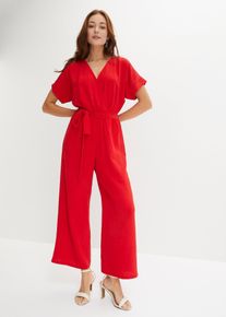bonprix Kurzarm-Overall, rot