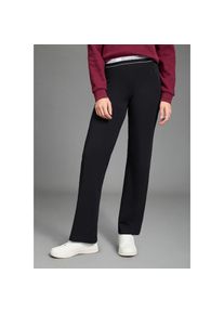 Kangaroos, Damen, Jazzpants weite Beinform, mit Gummizug am Bund, aus elastischem Material, Schwarz, N-Gr, 44 - N-Gr, Schwarz, Bequeme Jerseyhose f&uuml;r 