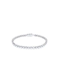 Elli Premium, Damen, Armkette &raquo;Armband Elli Premium Armband Tennisarmband Topas Silber&laquo;, Wei&szlig;, 200, Elegantes Armband aus 925er Sterling Silber