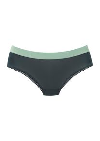 s.Oliver, Damen, &raquo;Clemence&laquo; hinten mit sch&ouml;ner, graphischer Spitze, gr&uuml;n-salbei, 44/46, gr&uuml;n-salbei, Modische Panty aus angenehm weichem Material-Mix