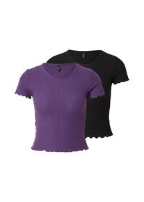 Only T-shirt 'ONLEMMA' Femme violet, noir taille M