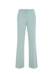 WE Fashion Pantalon &agrave; plis Femme vert taille 40