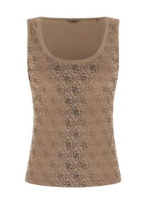 Guess Haut 'SL 4G' Femme beige taille M
