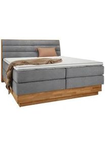Boxspringbett Marissa in Greige ca. 160x200cm