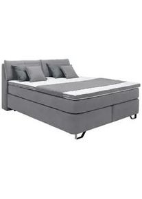 Boxspringbett Tabea Grau ca. 160x200cm