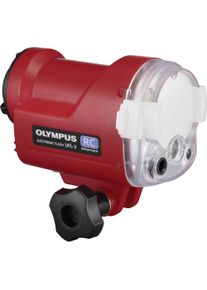Olympus UFL-3 Unterwasser Blitz (Aufsteckblitz, Olympus), Blitzger&auml;t, Rot